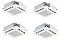 鳥取・島根・岡山・広島・山口・業務用エアコン　三菱　てんかせ4方向（ファインパワーカセット）スリムZR　同時フォー　PLZD-ZRP280EFF　280形（10馬力）　三相200V