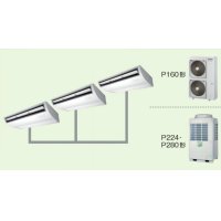 鳥取・島根・岡山・広島・山口・業務用エアコン　東芝　天井吊形　同時トリプル　ワイヤードリモコン　一発節電　ACEC16076A2　P160（6馬力）　スマートエコR　三相200V　