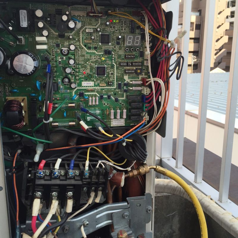 SANYO/三洋電機　業務用エアコン修理　エラーコード・P26　【SPW-TKRP140B】施工日　2016年7月11日