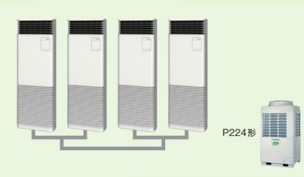 画像1: 鳥取・島根・岡山・広島・山口・業務用エアコン　東芝　床置き　スタンドタイプ　同時ダブルツイン　AFSF22455B2　P224（8馬力）　スーパーパワーエコキュープ　三相200Ｖ (1)