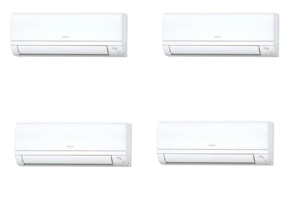 画像1: 鳥取・島根・岡山・広島・山口・業務用エアコン　日立　寒冷地向けエアコン　かべかけ　フォー　RPK-AP80HNW5　80型（3馬力）　三相200V　「寒さ知らず・寒冷地向けエアコン」　 (1)